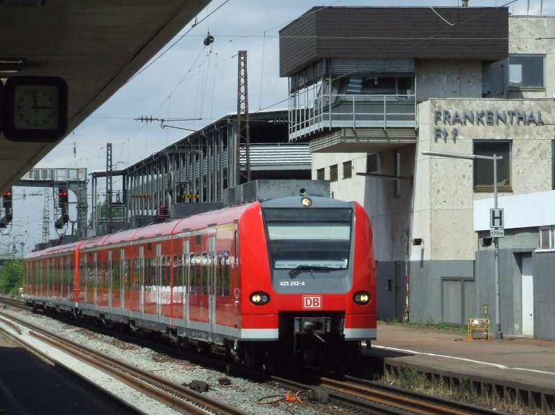 ET 425 252 retracts as the executive direction of Mannheim