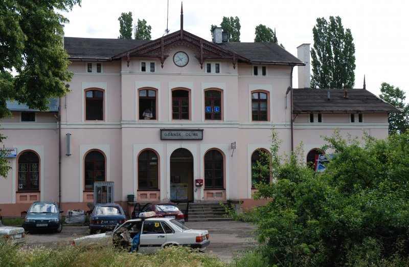 Danzig, 19.06.2007, Bahnhof Oliwa  