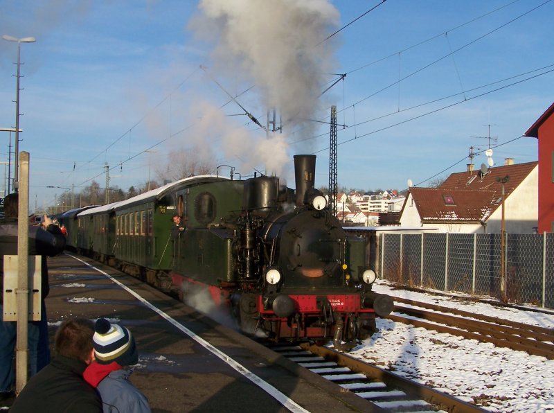 Sofaz�gle am 14.12.2008 in N�rtingen  