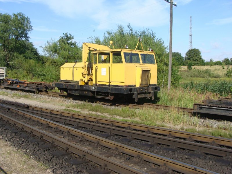 Kleinwagen Nr. 23.0.00045 (Art Gleiskraftwagen MUV 69.1/750 LK 
am 6.8.2009