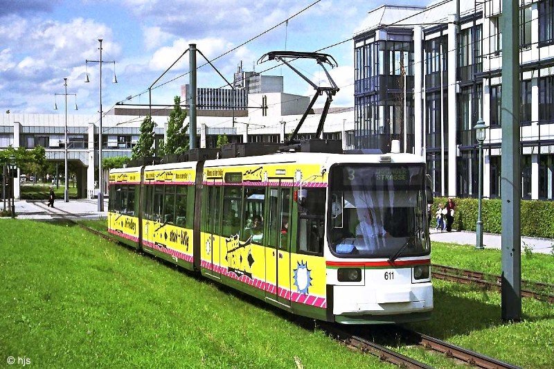 GT6M 611 an der Universitt (9. Juli 2004)