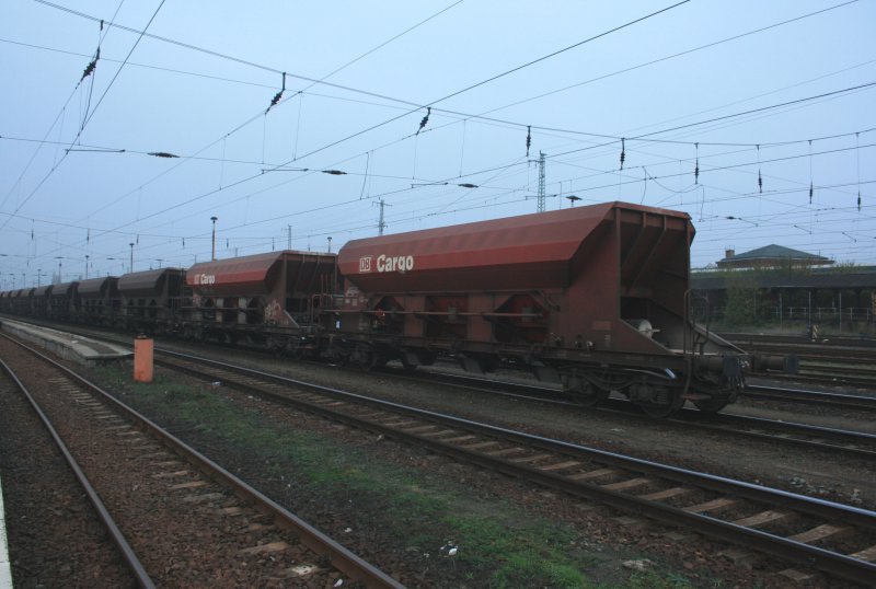 Kieszug f�r Boerner Kies- und Steinwerke Schlagsdorf am Morgen des