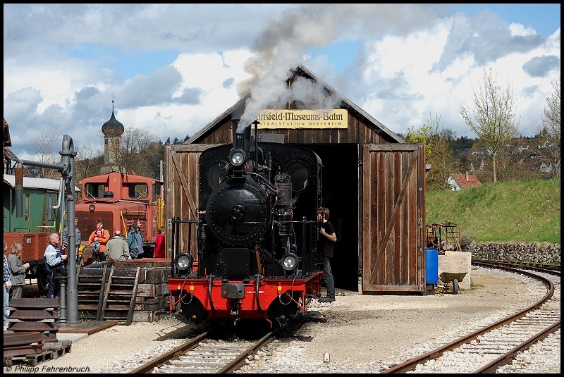 Lok Härtsfeld 12 of the Railway Museum at 01:05:08 in