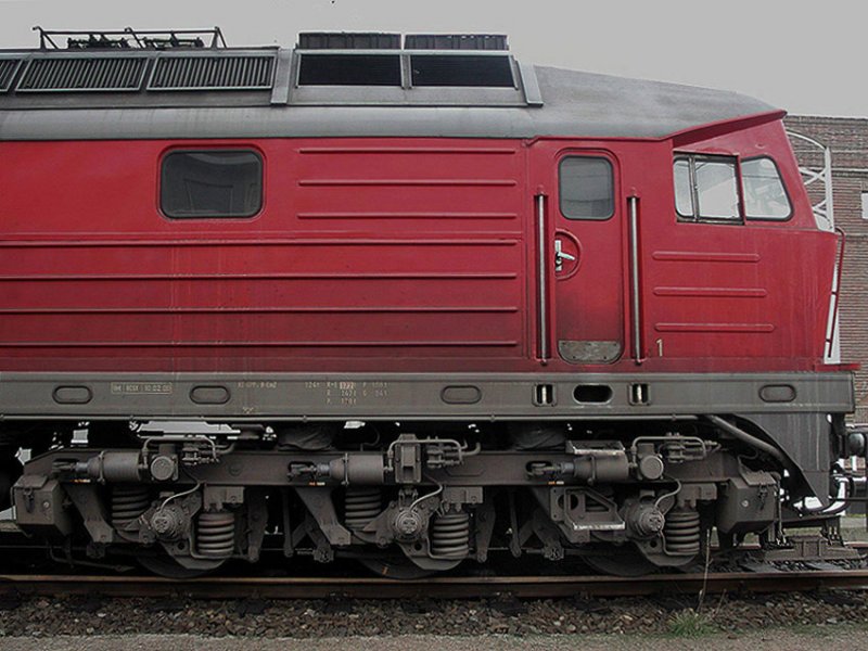 232 092 In Bw Hagen Eckesey 2003rd Detail of the