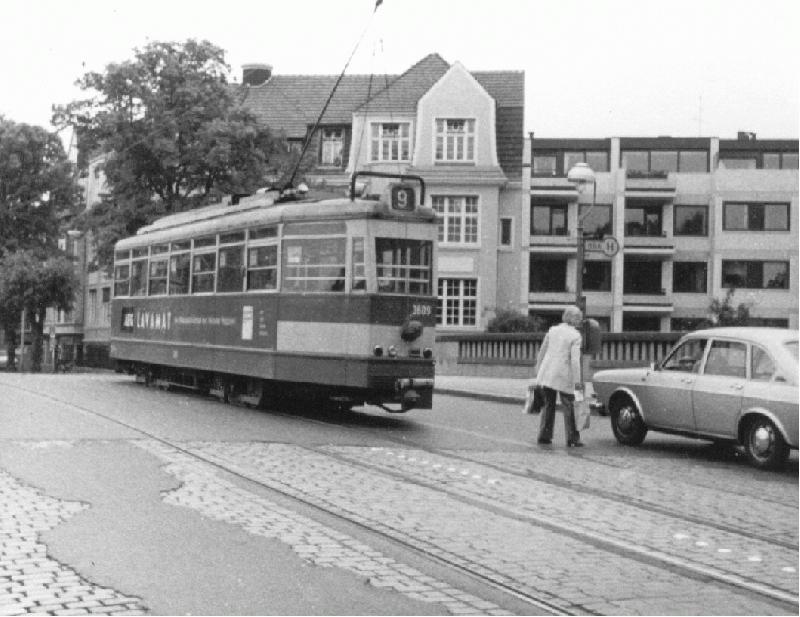 Am 25. Mai 1974 ist auf der Streekbr�cke bereits das