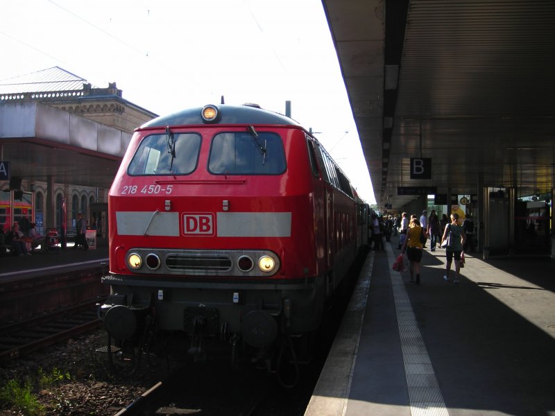 218 450 in Hannover HBF  