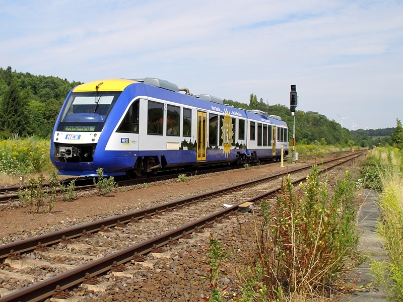 HEX VT 805 runs on 1 August 2009, in Sander
