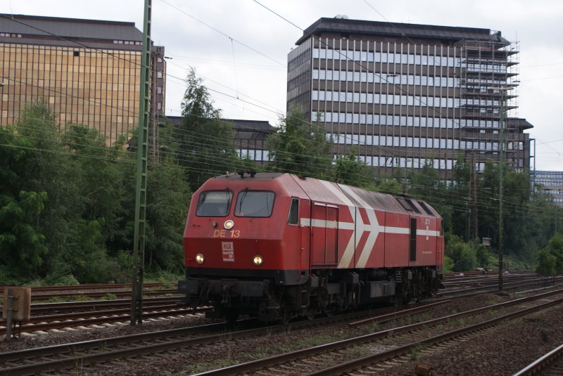 HGK DE 13 als Lz in Dsseldorf Rath am 22.07.2008