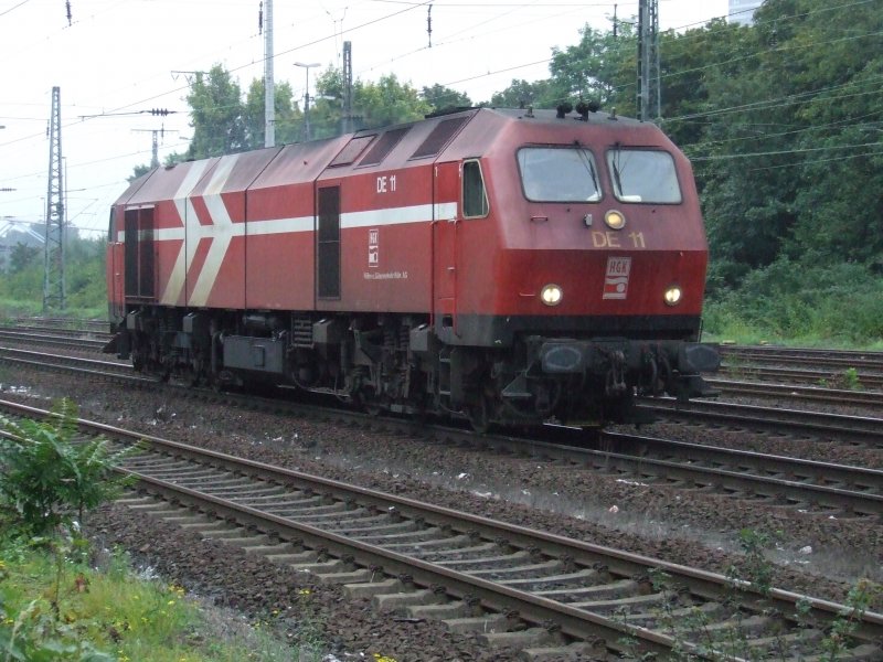 DE 11 am 8.9.2007 in K�ln West 