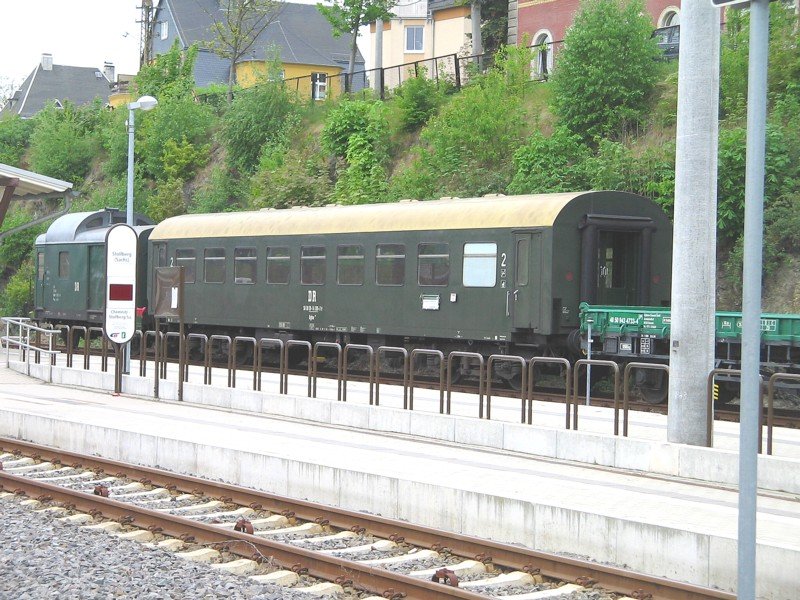 Ein Pwgs und ein Bghw des S�chsischen eisenbahnmuseums Chemnitz fanden