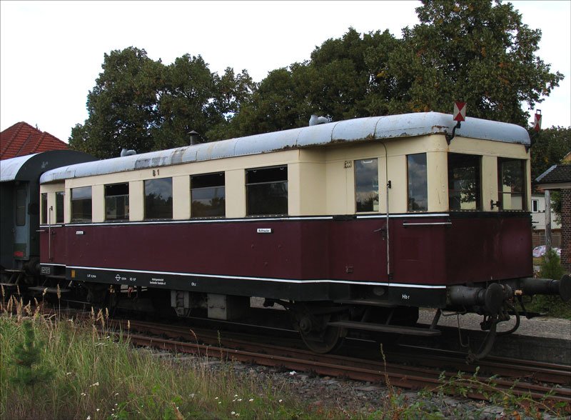 Wagen B1, hergestellt 1936 von MAN N�rnberg, ein ehemaliger Beiwagen