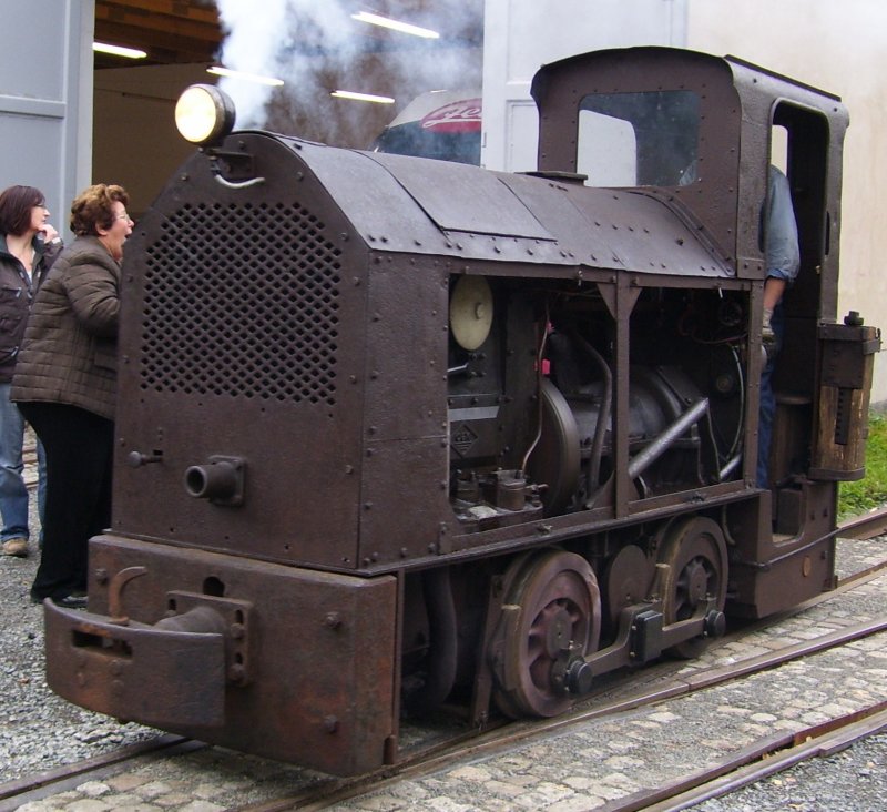O&K Felbahnlok Typ RL 3 der Feldbahnschauanlage Glossen e.V., im