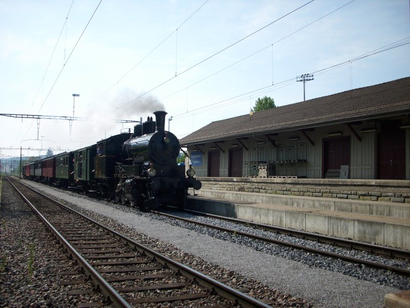 Ex Mittelthurgaubahn steam Ec 3 / 5 No.3 go to