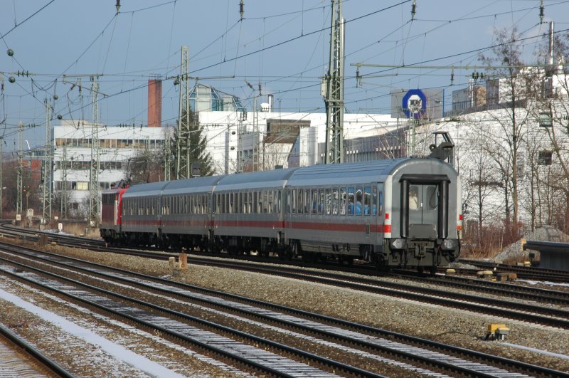 Nachschu� auf IC 8 (Ersatz f�r ICE 108) am 21.01.09