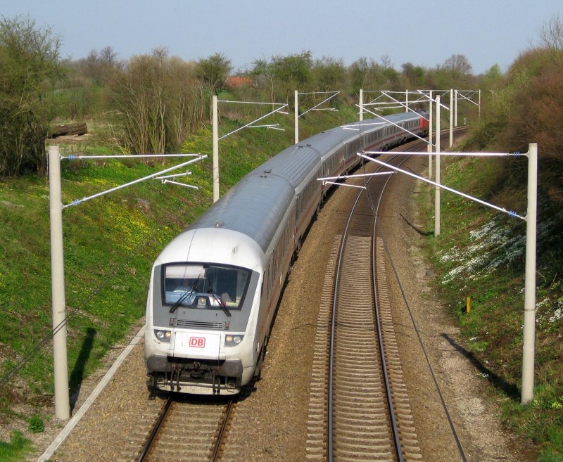 Frontschuss auf den IC 2121 Puttgarden - Frankfurt (M) Hbf
