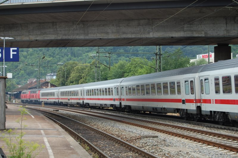 Since then, he drives, the IC 2012 ... (Plochingen, 06/28/2009)