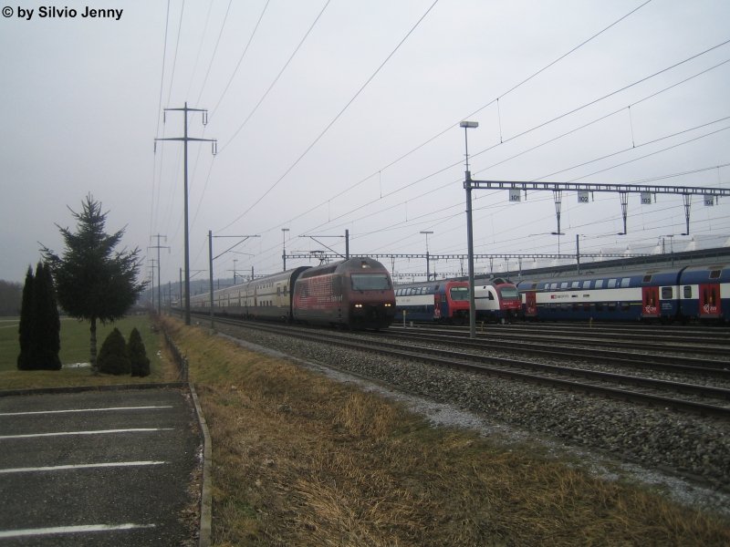 Re 460 094-6 Mobility am 1.2.09 bei der UA Oberwinterthur.