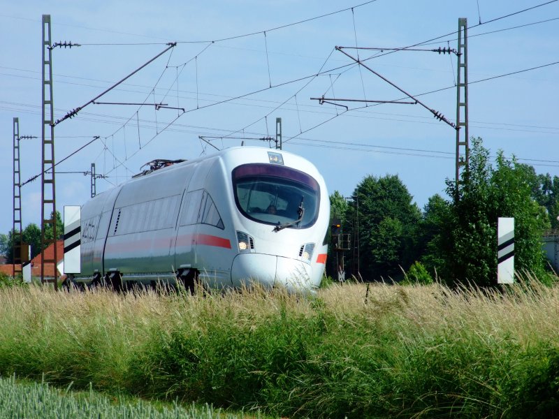 ICE 24 nach Dortmund Hbf am 14.06.08 kurz nach Plattling.