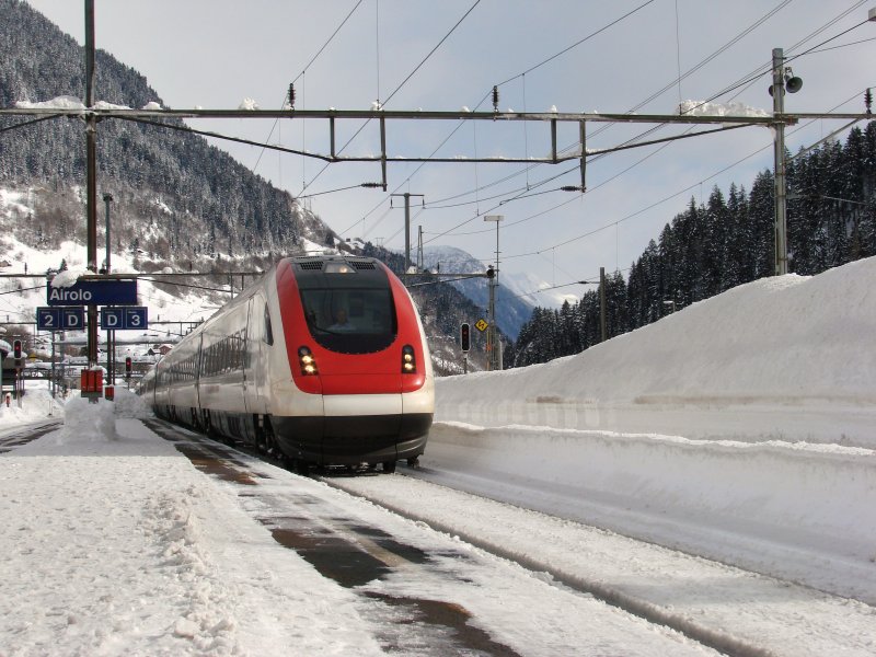 Ein unbekannter ICN durchquert am 08.02.2009 als CIS 10016 den