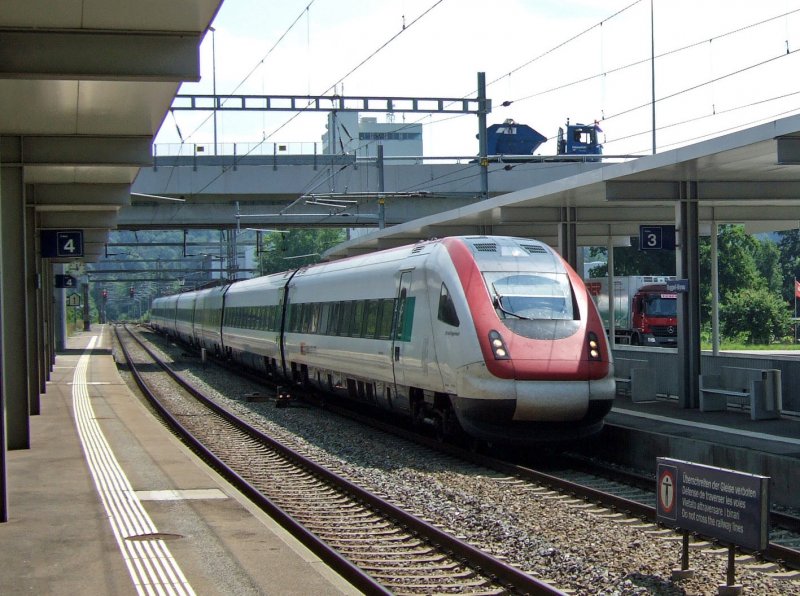 SBB: On the slow route passes through the ICN 'Abd