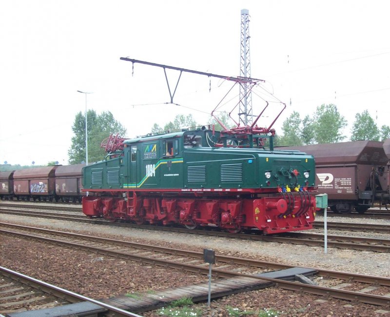 Standard gauge electric locomotive EL 2 MIBRAG Ranked in the