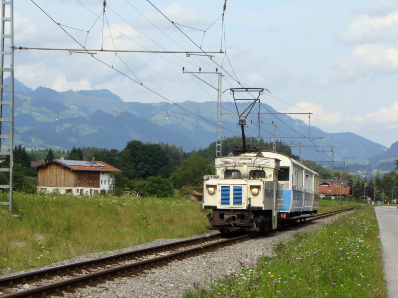 Wachtl-express shortly after Kiefersfelden.17.08.2008 (automatically translated, Powered by Google) 