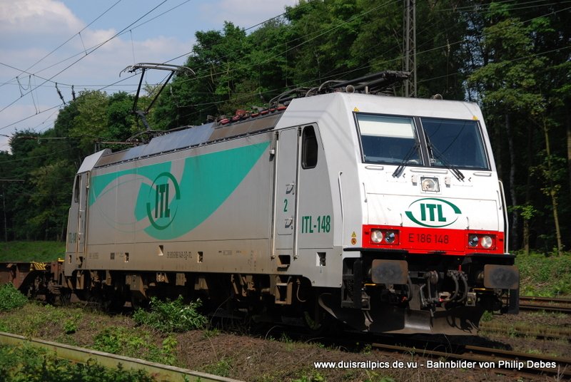 E186 148 (ITL) f�hrt am 10. Mai 2009 um 16:00