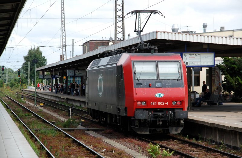 Fast verpasst h�tten wir 481 002 der ITL, als sie