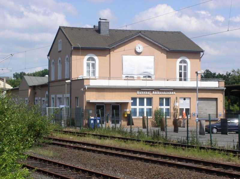 Bahnhofsgeb�ude Kaldenkirchen, 31.05.2009.  