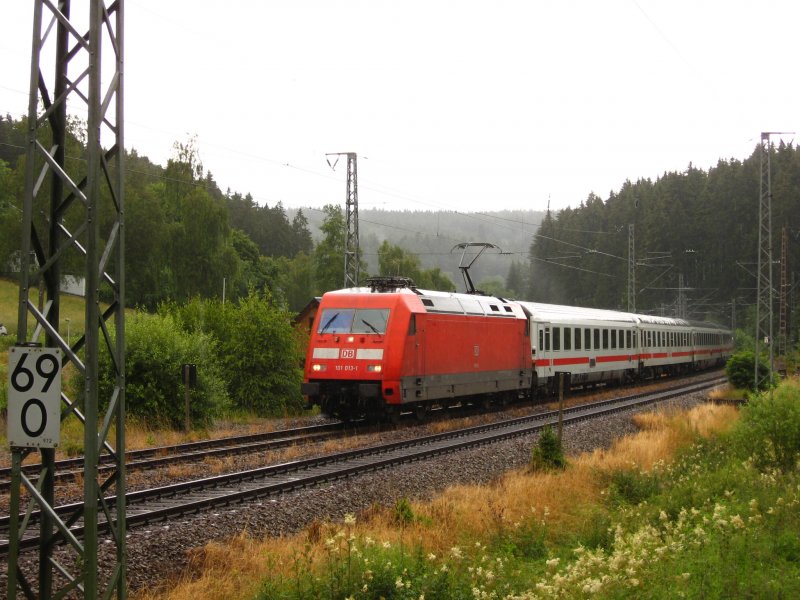 101013-1 ^ with the IC 2370 at km 69.0 06/10/2007
