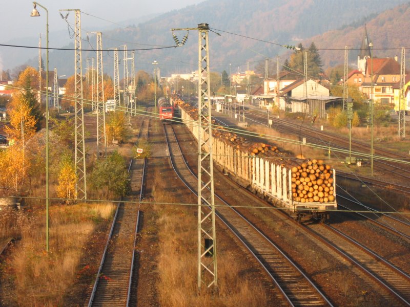 View of the Bf Hausach on the morning of 2:11:07: