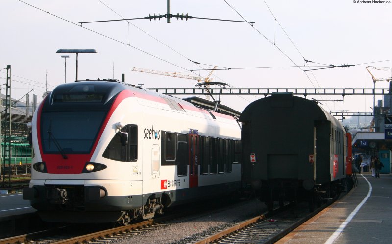 Alt trifft auf neu. Seehas trifft auf den Zug der