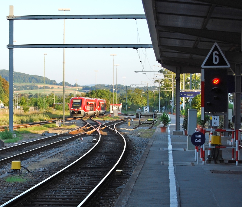 Here we can imagine today that the Baden main runway