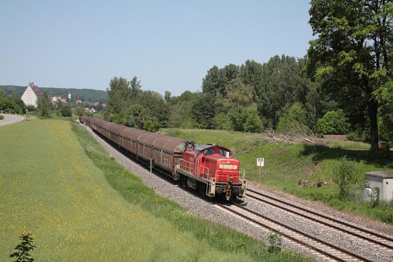 294 811 south of Aulendorf Baienfurt with the handover. (automatically