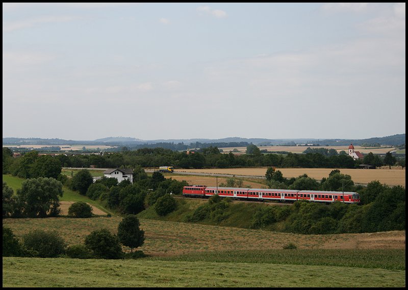Eine leider unbekannt gebliebene 110 schob am Nachmittag des 24.07.2008
