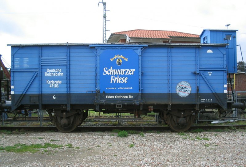 G�terwagen Schwarzer Friese - aufgenommen am 24.08.2004 
