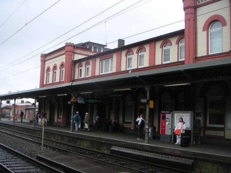 Der Bahnhof Leer am 29.5.2007  