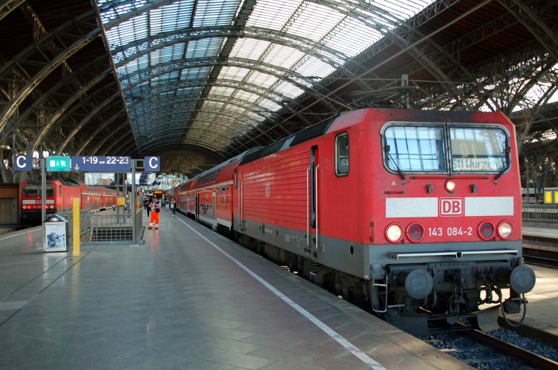 Am 27.07.09 bot sich in Leipzig Hbf dieses Bild: Die