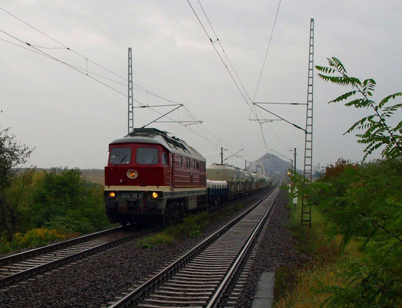 232 158 rolls on 9/30/2008 by lousy weather in the