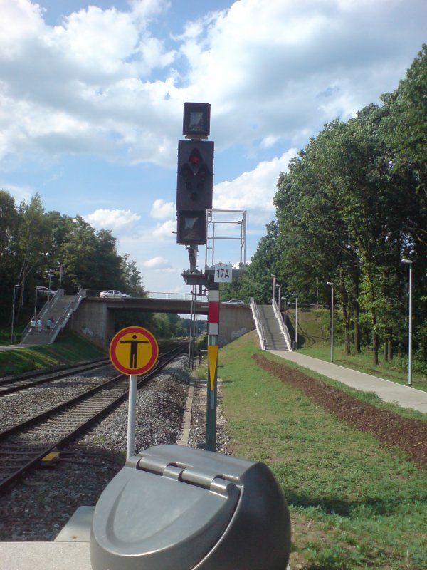 The new KS-17A signal station of the Old City (Waldnaab)