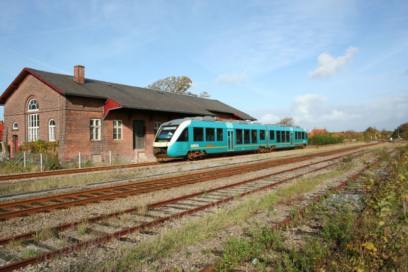 The Arriva Lint 41 AR17 during a stopover on 19.10.2008