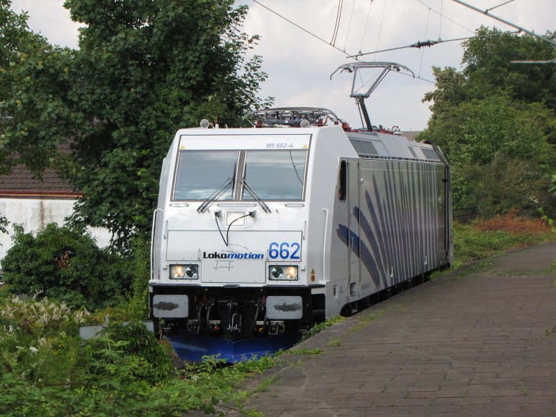 Am 25. Juli stand 185 662 von Lokomotion in M�nchengladbach