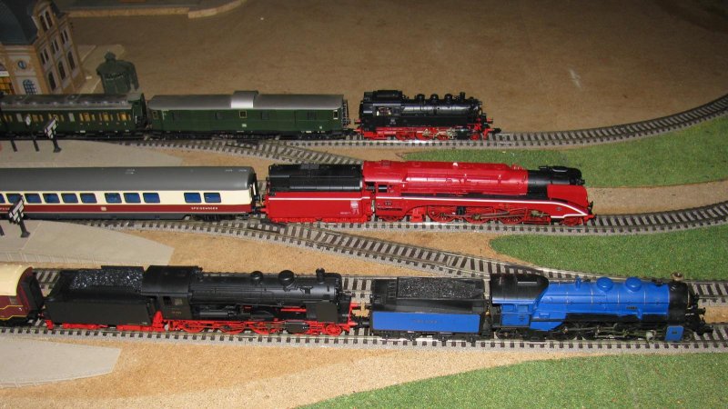 Hier sieht man im Vordergrund die: BR17.1103 und die: K�nig