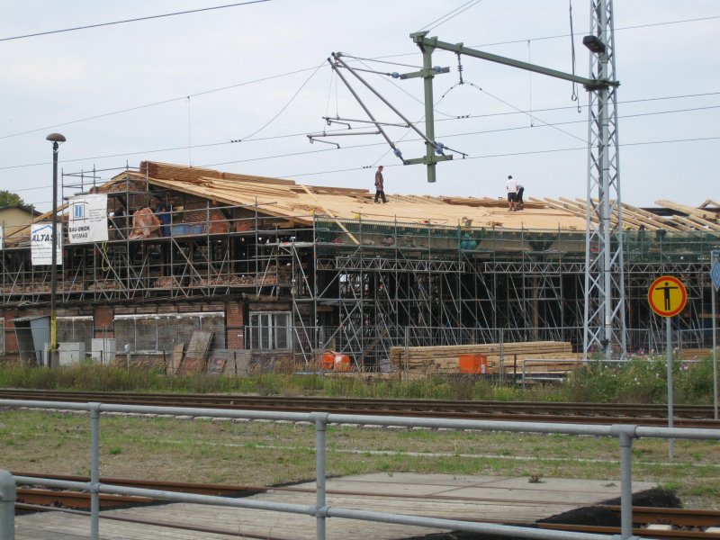 Nach erfolgreicher Wiederinbetriebnahme der Drehscheibe zum 1. Juli 2009 erh�lt