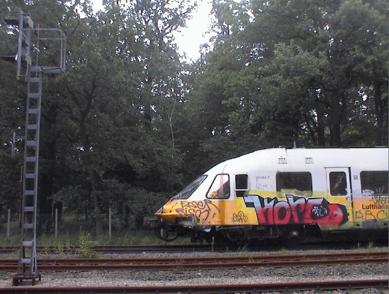 The ET 403 was able to reach 200 km /