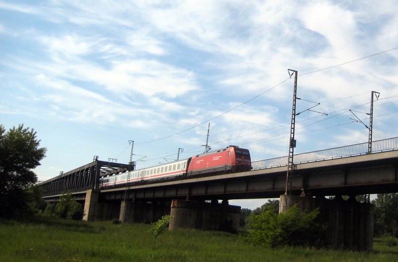 The crashes 101119-6 on 22.05.2008 with the IC to Berlin
