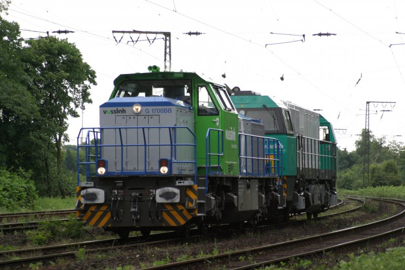 Eine neue G1700BB am 22.5.09 in Duisburg-Neudorf 