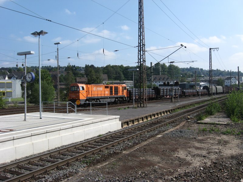 Die von der G 1700 bereitgestellten Wagen wurden von der