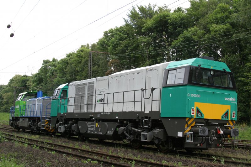 A new G2000 probably the Belgian National Railways is on