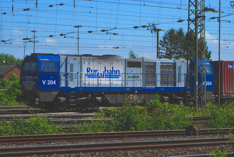 Rurtalbahn V204 am 23/05/09 im bahnhof Emmerich 